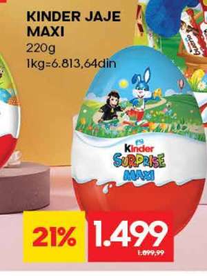 KINDER JAJE MAXI