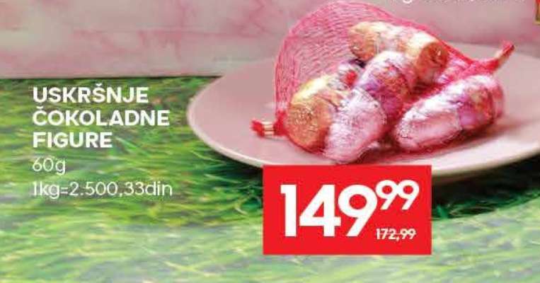 Uskršnje čokoladne figure