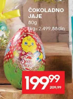ČOKOLADNO JAJE