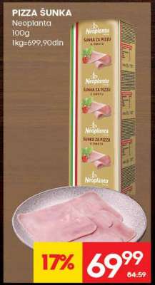 PIZZA ŠUNKA