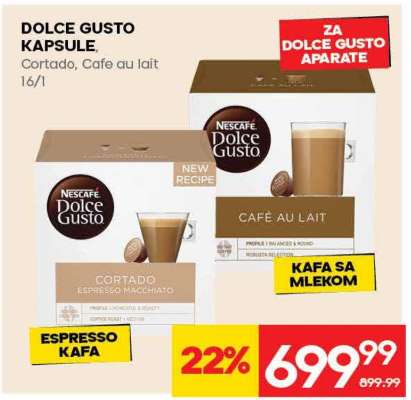 DOLCE GUSTO KAPSULE