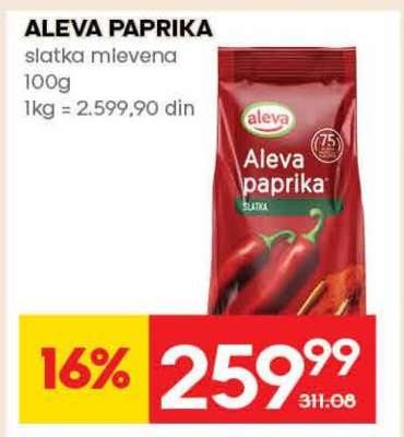 ALEVA PAPRIKA
