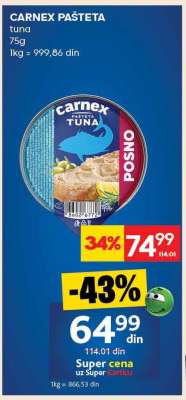 CARNEX PAŠTETA