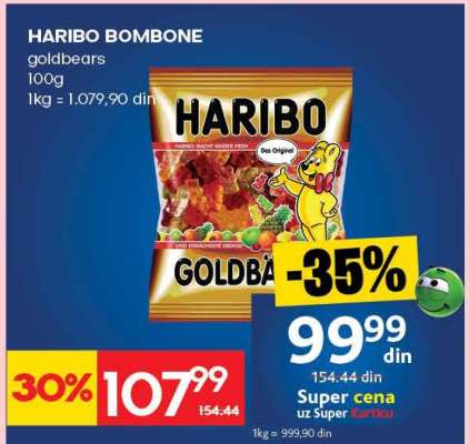 HARIBO BOMBONE