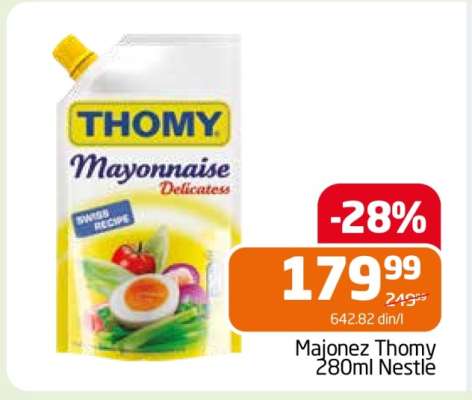 Majonez Thomy 280ml Nestle