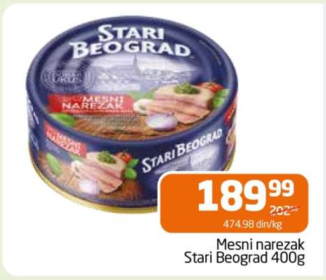 Mesni narezak Stari Beograd 400g