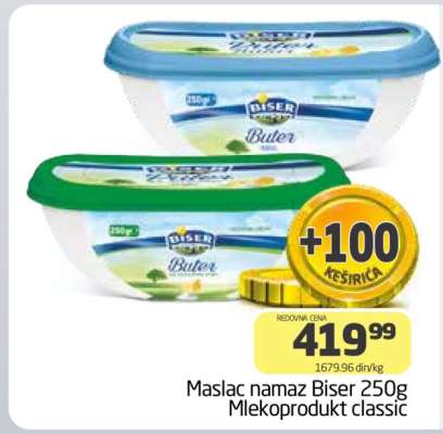 Maslac namaz Biser 250g