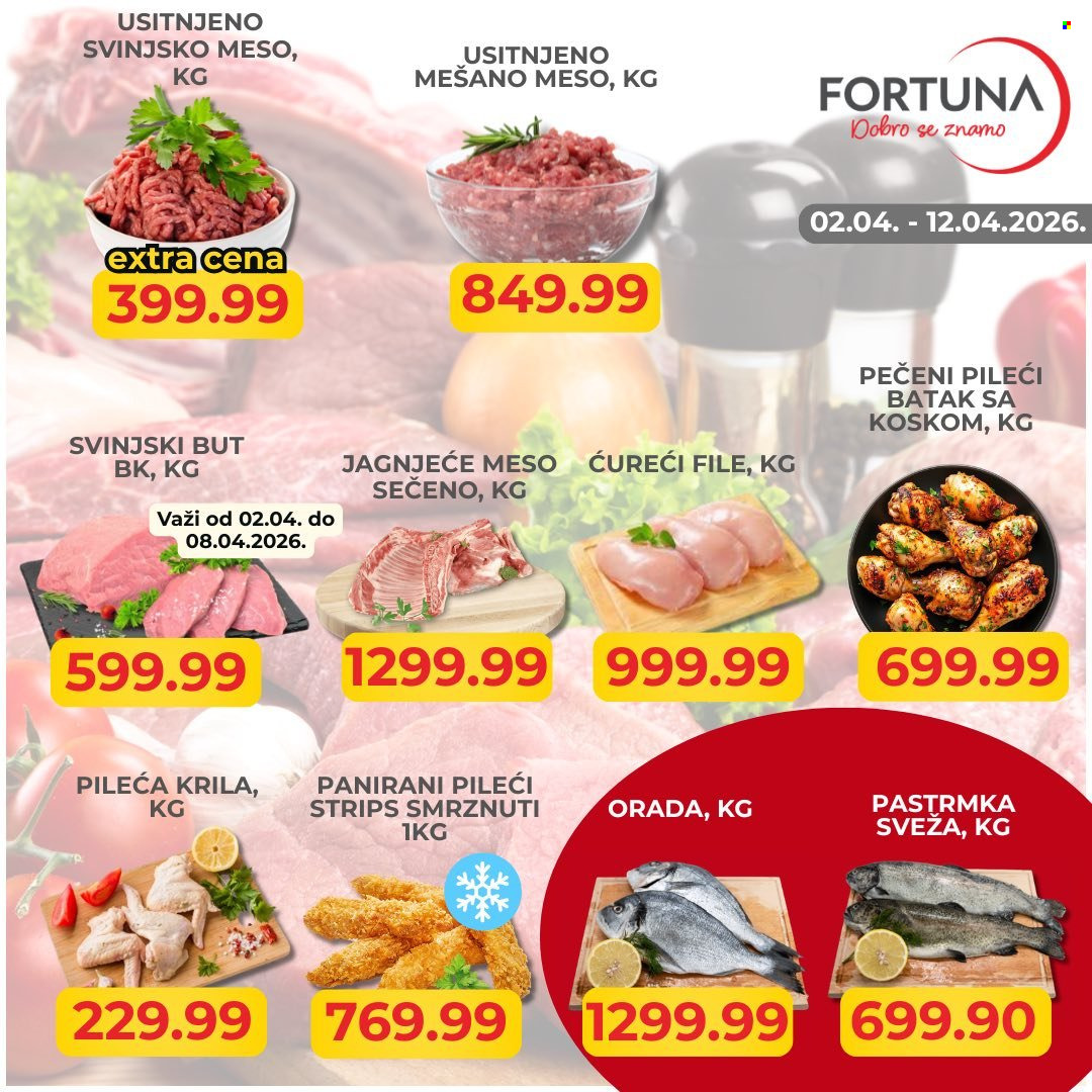 Fortuna Market katalog - 02.04.2026 - 12.04.2026. Stranica 1