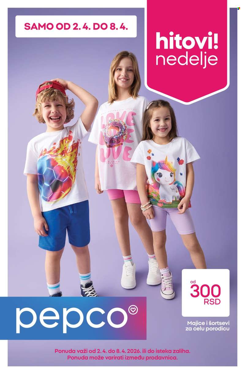 Pepco katalog - 02.04.2026 - 08.04.2026.