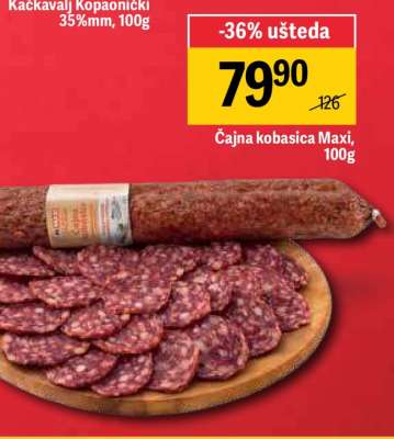 Čajna kobasica Maxi