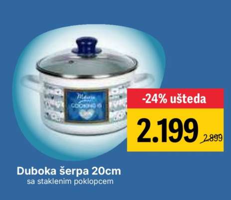 Duboka šerpa 20cm