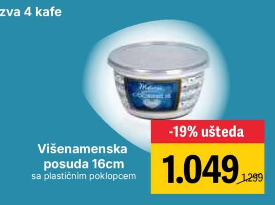 Višenamenska posuda 16cm