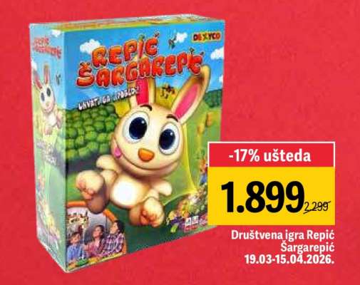 Društvena igra Repić Šargarepić