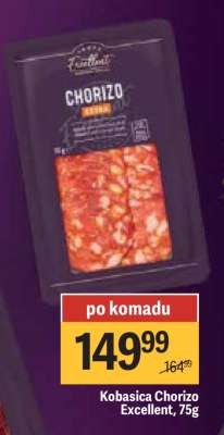 Kobasica Chorizo Excellent, 75g