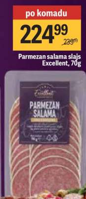 Parmezan salama slajs Excellent, 70g