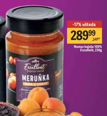 Namaz kajsija 100% Excellent, 230g