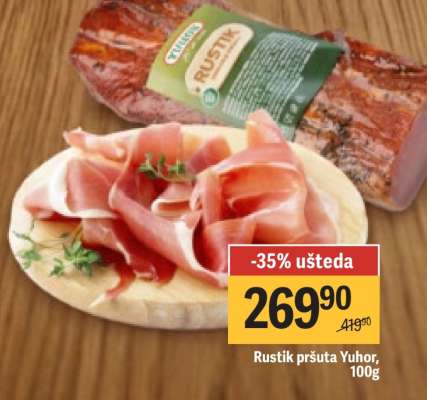 Rustik pršuta Yuhor 100g