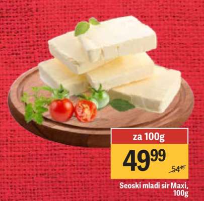 Seoski mladi sir Maxi , 100g