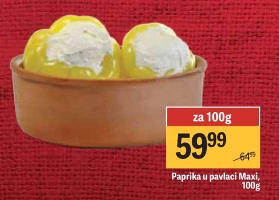 Paprika u pavlaci Maxi 100g