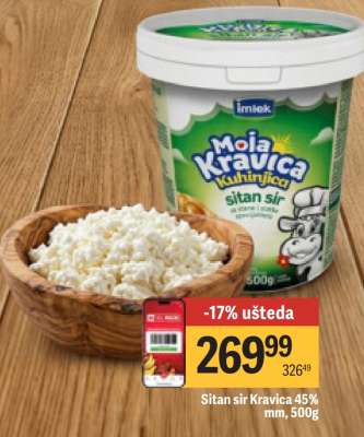 Sitan sir Kravica 45 mm 500g