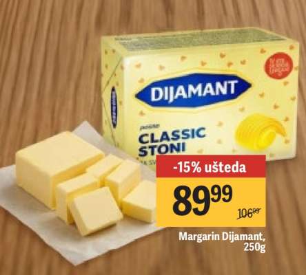 Margarin Dijamant 250g