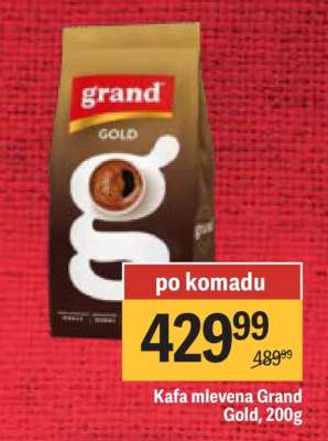 Kafa mlevena Grand Gold 200g
