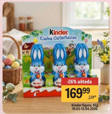 Kinder figura, 45g