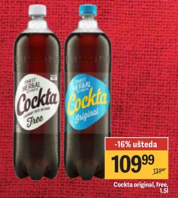 Cockta original free 1,5l