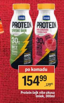 Protein šejk više ukusa Imlek, 300ml