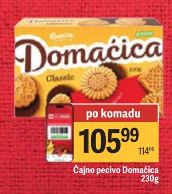 Čajno pecivo Domaćica 230g
