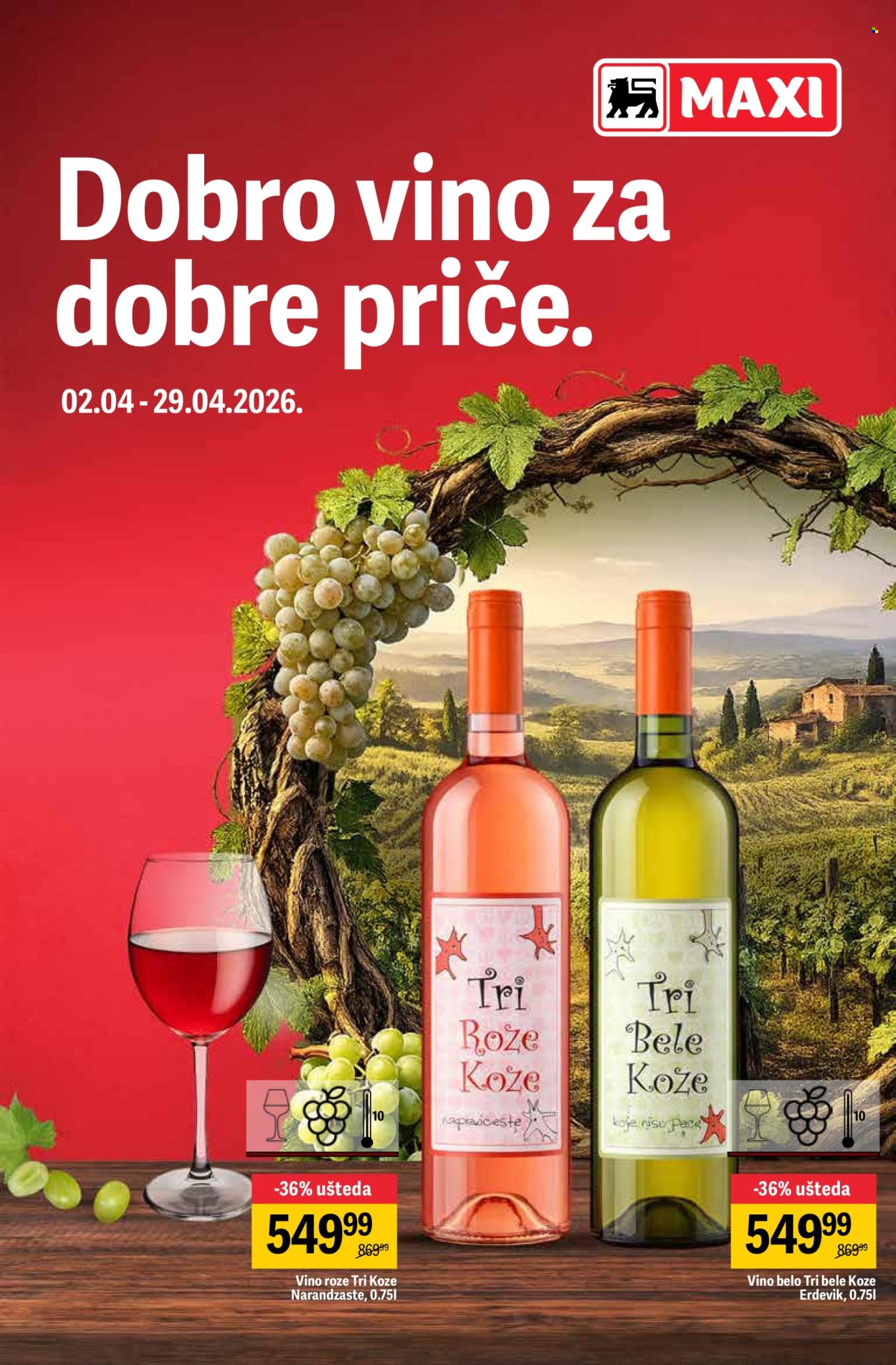 Maxi katalog - 02.04.2026 - 29.04.2026. Stranica 1