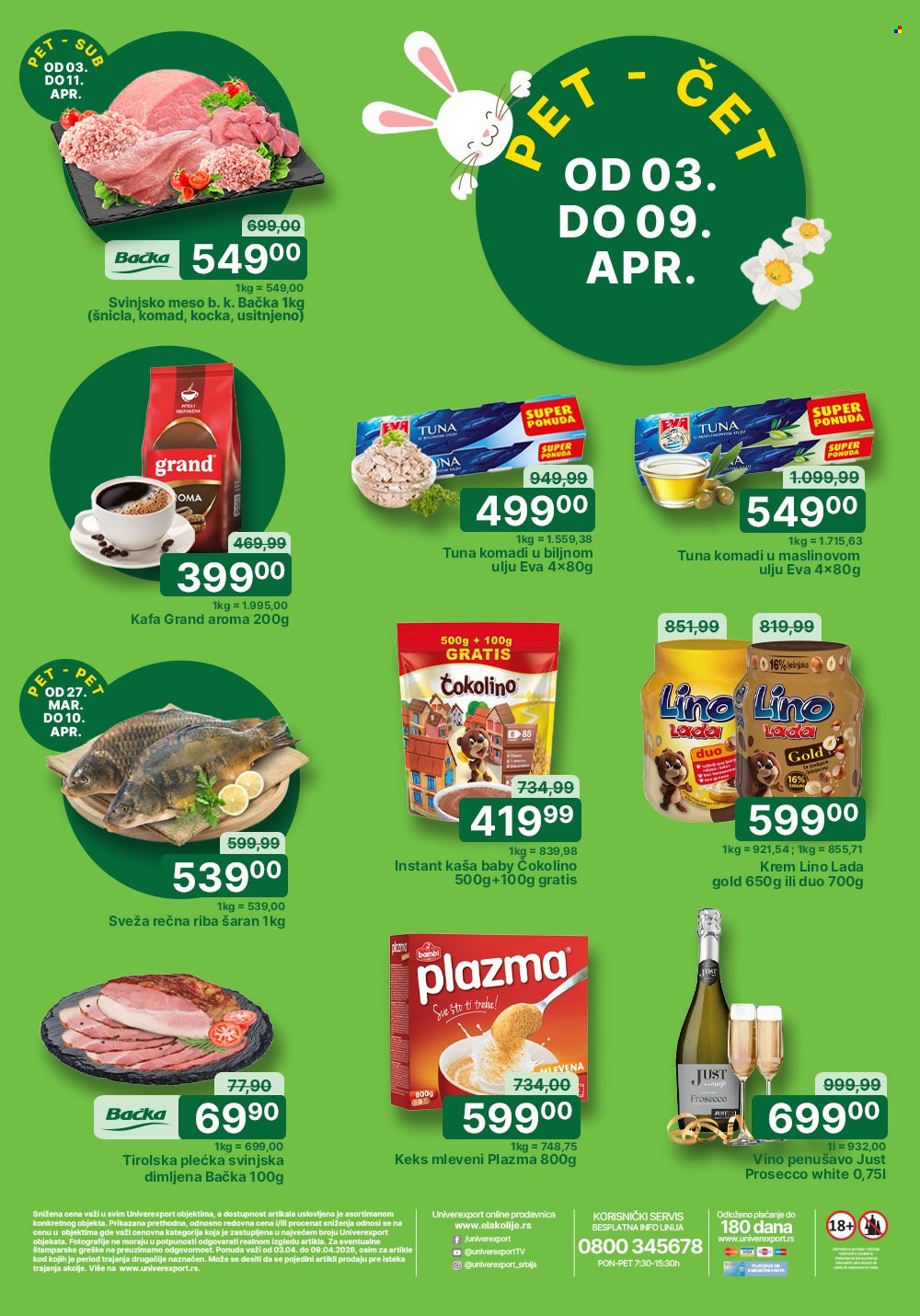 Univerexport katalog - 03.04.2026 - 09.04.2026. Stranica 1