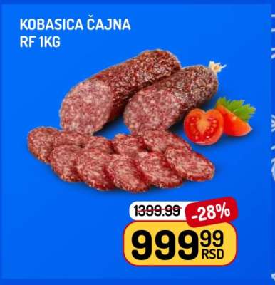 Kobasica Čajna RF 1kg