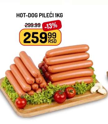 HOT-DOG PILEĆI 1kg