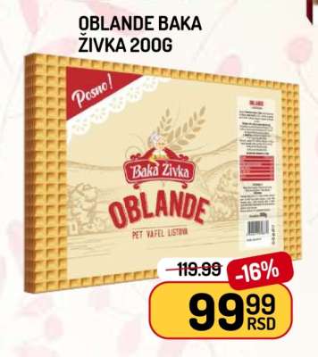 OBLANDE BAKA ŽIVKA 200g