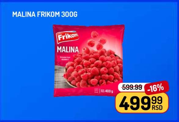 MALINA FRIKOM 300G