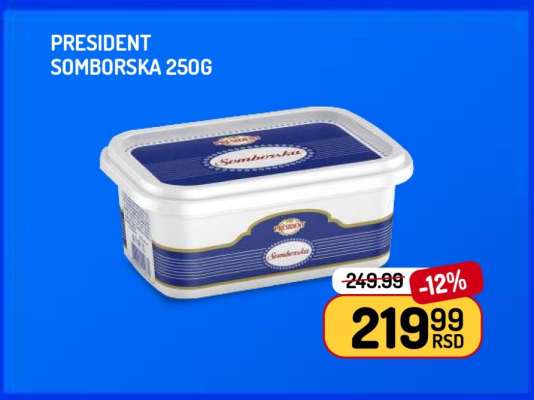 President Somborska 250g