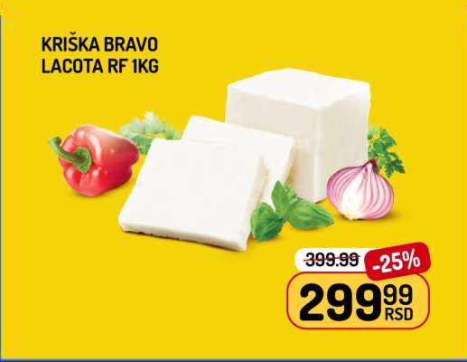 Kriška Bravo Lacota RF 1kg