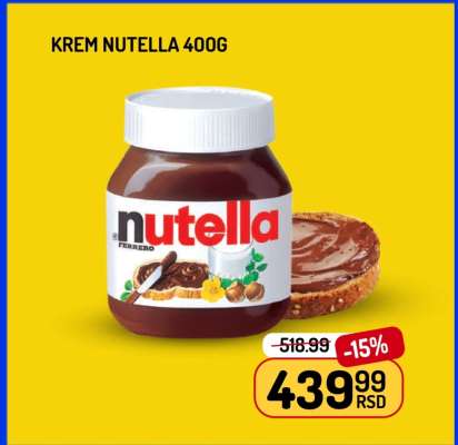 Krem Nutella 400g