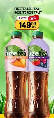 Fuzetea 1.5L Peach Rose/Forest Fruit