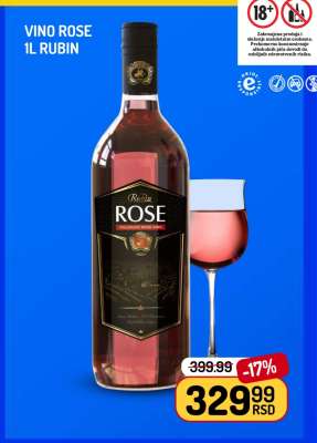 Vino Rose 1l Rubin