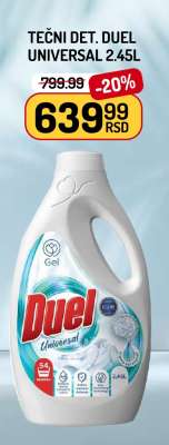 TEČNI DET. DUEL UNIVERSAL 2.45L