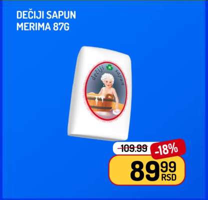 Dečiji sapun Merima 87g