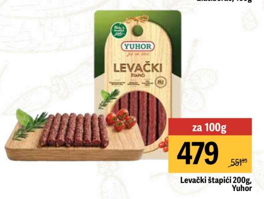 Levački štapići 200g, Yuhor