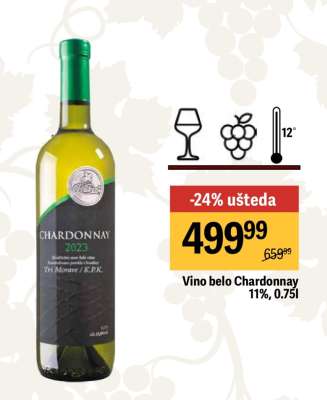 Vino belo Chardonnay