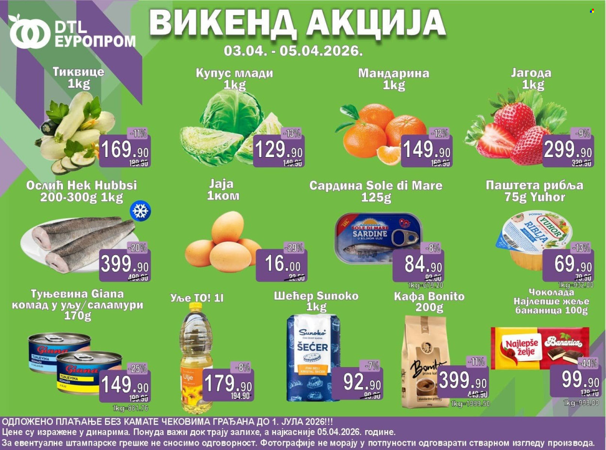 Europrom katalog - 03.04.2026 - 05.04.2026. Stranica 1