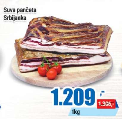 Suva pančeta Srbijanka