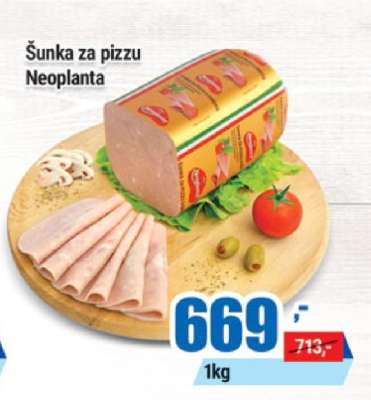 Šunka za pizzu Neoplanta