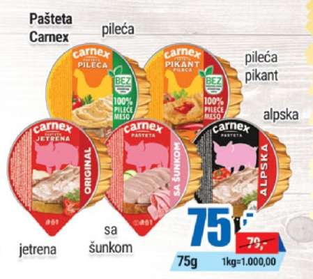 PAŠTETA CARNEX