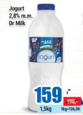 Jogurt 2,8% m.m. Dr Milk
